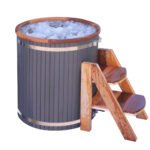 Compact 118-Gallon Single-Person Cold Plunge Ice Bath Tub System