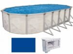 14'x20'x52" Boreal Oval Above Ground Pool - Includes 20 Gauge Blue Liner & Thru-wall Skimmer - Image 3
