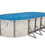 14'x20'x52" Boreal Oval Above Ground Pool - Includes 20 Gauge Blue Liner & Thru-wall Skimmer