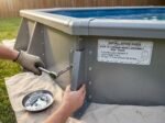 Grecian DIY Semi-Inground Pool Kit Step 12x24 - Image 4