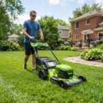 Greenworks 80V 21-Inch Self-Propelled Lawn Mowers - Image 8
