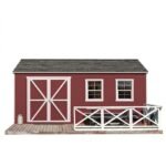 Rookwood 10 ft. x 18 ft. Wood Storage Shed - Image 3