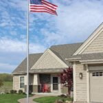 25ft Premium Flagpole - ECSA25 Black Anodized / External (Cleat) / Ship Everything Together