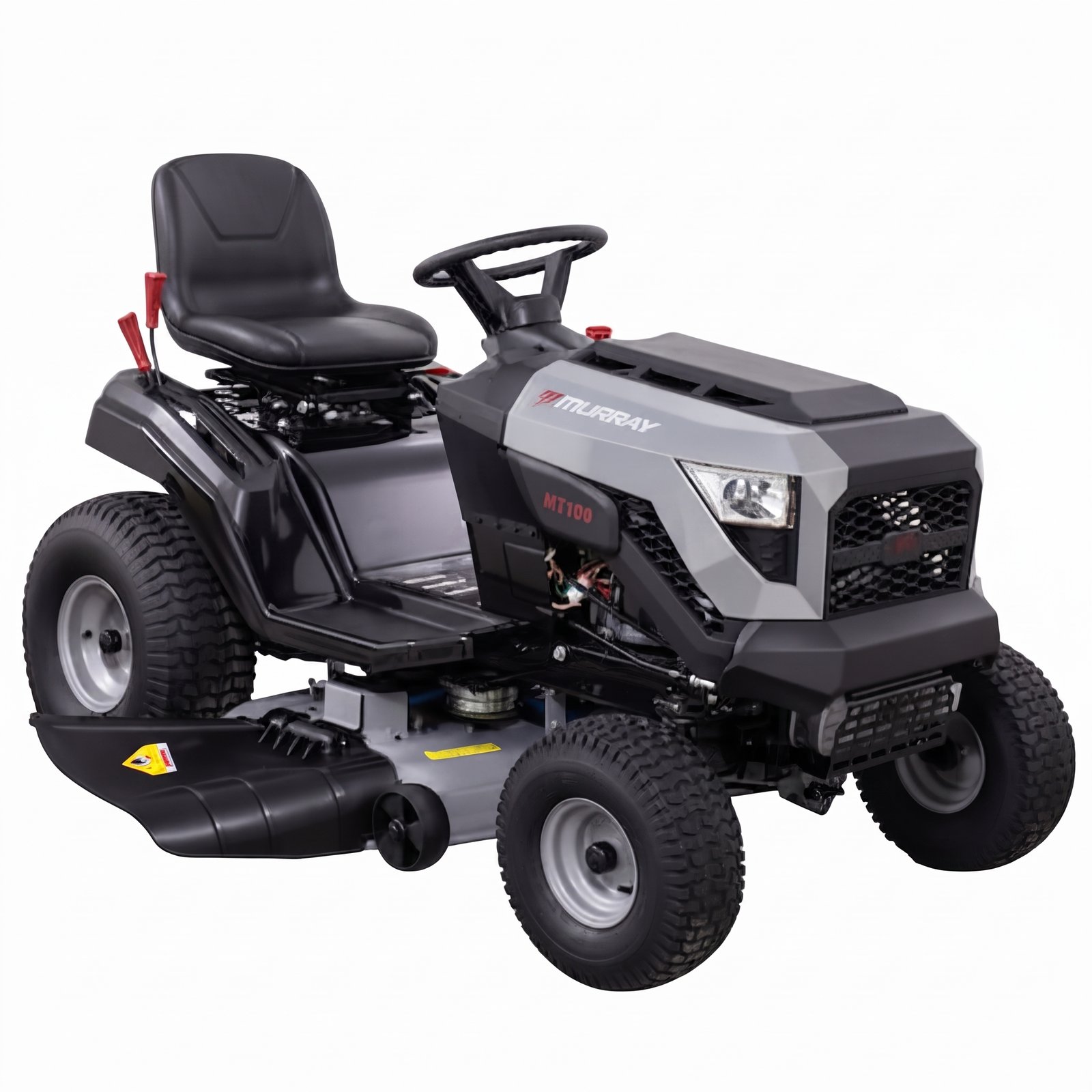 Murray_MT100_riding_lawn_tractor_202607060922 Murray MT100 42 in. 13.5 HP 500cc E1350 Series Briggs and Stratton Engine 6-Speed Manual Gas Riding Lawn Tractor Mowers - Image 1