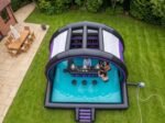 6M*7M Commercial Inflatable Bar Pool Water Blow Up Bar Party Event Portable - Image 2