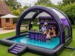 6M*7M Commercial Inflatable Bar Pool Water Blow Up Bar Party Event Portable