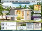 Technoflex Chic-Shed Banff 12.8 ft. W x 11.5 ft. D x 8.4 ft. H Solid Wood Shed with Double Door and Window - Image 2