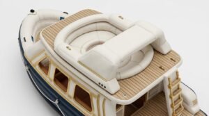 Double Deck Inflatable Electric Floating House Boat New Party Leisure Boat for Water Fun Activities - Factory Price - Image 9