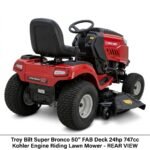 Troy Bilt Super Bronco 50" FAB Deck 24hp 747cc Kohler Engine Riding Lawn Mower - Image 4