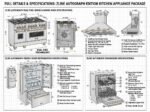 ZLINE Autograph Edition Kitchen Package with Stainless Steel Dual Fuel Range, Range Hood and Dishwasher - Image 4