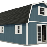 Handcrafted Homestead 16x20 XL Barn - Full Second Floor + Stairs