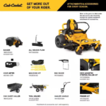 Cub Cadet Ultima ZT1 50″ Zero-Turn Riding Lawn Mower – Power, Precision & Comforts. - Image 7