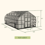 Vego Grand Pacific Greenhouse - 12.5ft Wide - Image 14