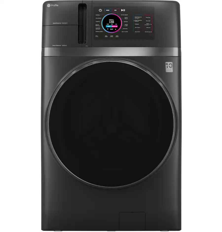 download (2) GE Profile UltraFast 4.8 Cu. Ft. Ventless Washer/Dryer Combo - Image 1