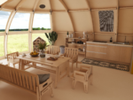 Artemis Pod/Dome for Guest House / ADU / Glamping / Studio / Field Laboratory / Work Space / Alternative House / Airbnb - Image 9