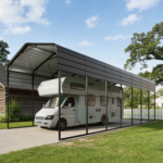 Phi Villa 14x35FT Metal RV and Camper Carports - Image 2