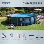 Intex UltraLuxe 52in Above Ground Pool - Image 4