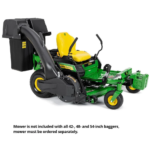 John Deere Z300 Series Zero Turn Mower 54-in. 6.5 Bushel Twin Bagger - Image 11