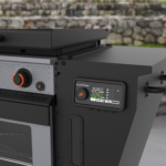 Blackstone Bronco Outdoor Combo Griddle 4-Burner 36 inch Propane Flat Top Grill with Vertical Pellet Smoker - Image 9