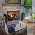 Majestic Vesper Outdoor Gas Fireplace