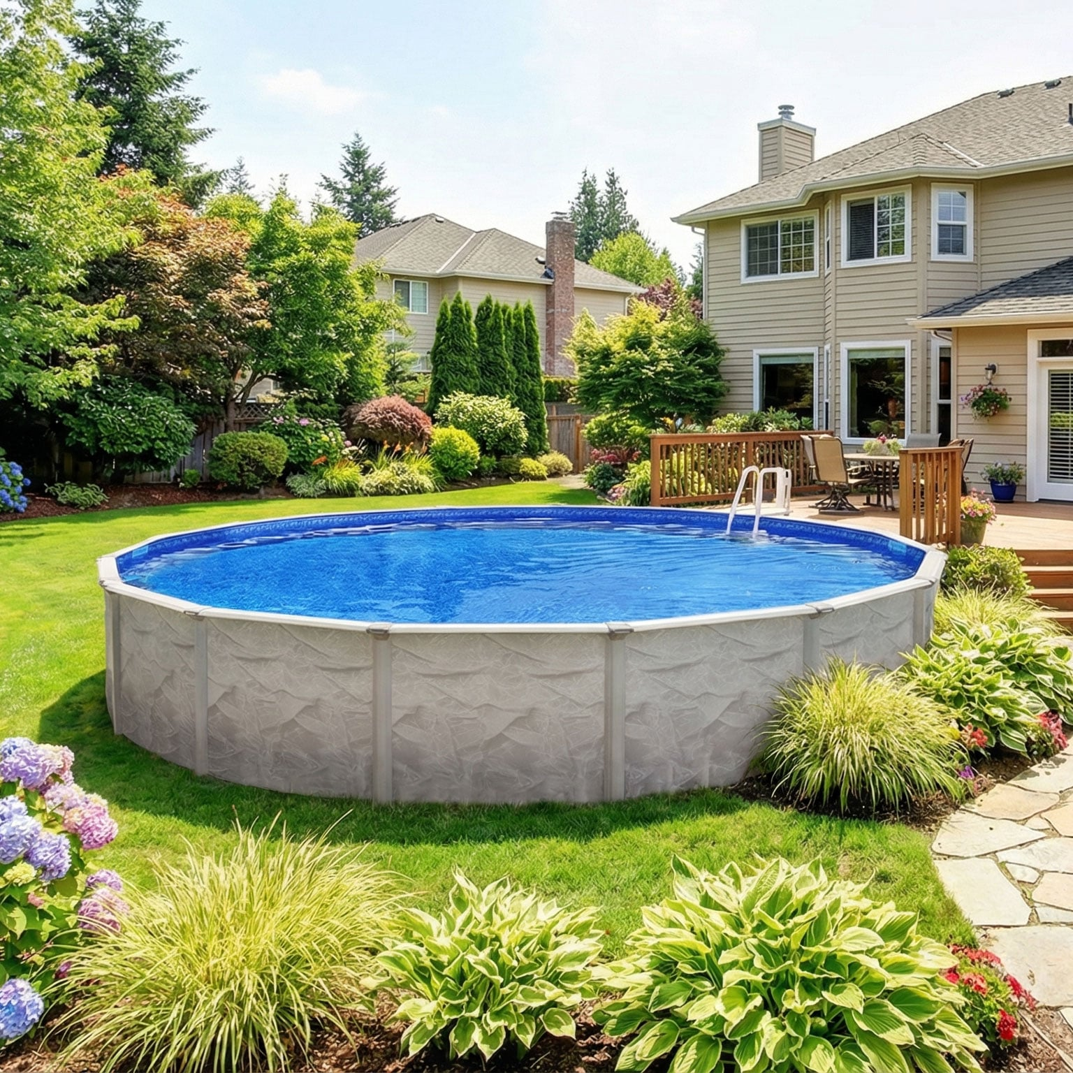 download - 2026-07-16T180749.316 Round 52" Deep Mt. Loch Above Ground Pool Kit - Image 1