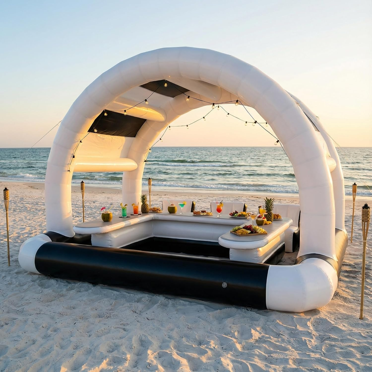 download - 2026-07-16T181447.482 Outdoor Inflatable Pool Bar PVC Inflatable Pub House - 16.5X16.5X11.5FT - Image 1