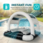Outdoor Inflatable Pool Bar PVC Inflatable Pub House - 16.5X16.5X11.5FT - Image 5