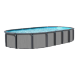 Easton 52" Complete Oval Above Ground Pool Package lespedg - Image 2