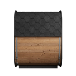 SaunaLife Model CL5G 4 Person Outdoor Cube Sauna - Image 7