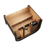 SaunaLife Model CL5G 4 Person Outdoor Cube Sauna - Image 6