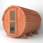 Traditional Outdoor Wooden Sauna Room Saunaones Barrel Sauna Serenity Nature Air 4 - Image 15