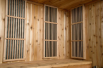 Auburn 2-3 Person Indoor Sauna – Compact & Stylish Door / 6kW KIP Smart Heater + Fenix - Image 9