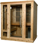 Auburn 2-3 Person Indoor Sauna – Compact & Stylish Door / 6kW KIP Smart Heater + Fenix - Image 2