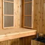 Auburn 2-3 Person Indoor Sauna – Compact & Stylish Door / 6kW KIP Smart Heater + Fenix - Image 5