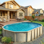 15' x 30' Oval 52" Coastal Above Ground Pool Kit