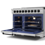 Thor Kitchen 48-Inch Gordon Ramsay Series Professional Gas Range with Pro-style Knobs in Black/Stainless Steel rsg48e - Image 4