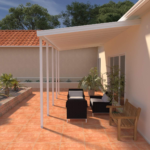 Four Seasons Outdoor Living Solutions Four Seasons OLS TWV Series wide x deep Aluminum Patio Cover with 20lb Snowload Posts - Image 3