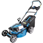 Gas Powered Push Lawnmower, Self-Propelled Gas Lawnmower, 21-Inch Cutting Deck, 201cc 4-Cycle Engine, 7 Levels Adjustable Cutting Height, 3-in-1 Functions