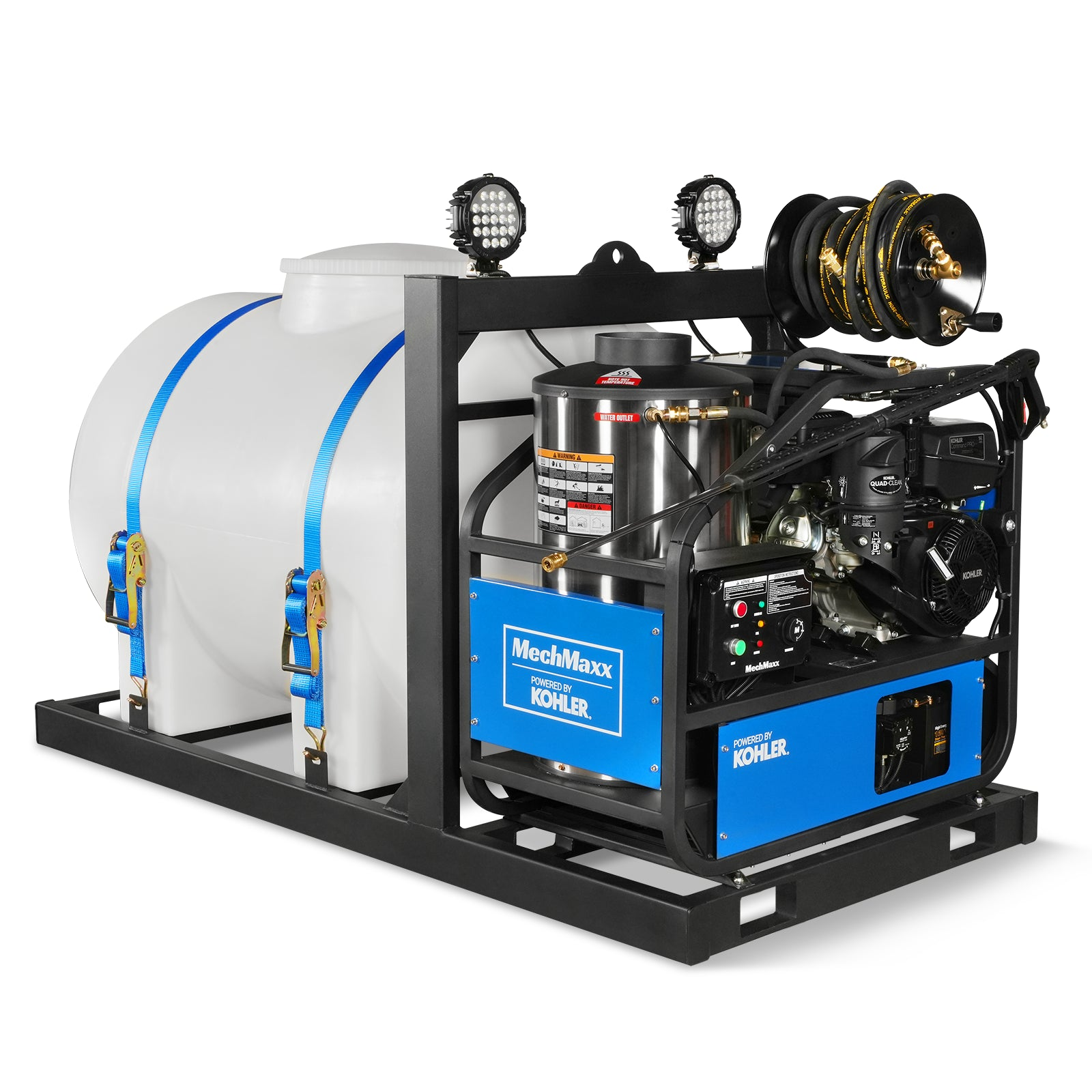 download - 2026-07-17T103503.635 4000 PSI 4 GPM KOHLER E-Start Engine Hot Water Pressure Washer Skid Mounted with 245 Gal Tank, HPW40KBT - Image 1