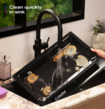 GE Profile Energy Star 30" Smart Slide-In Induction and Convection Range with No Preheat Air Fry and EasyWash Oven Tray - Image 7