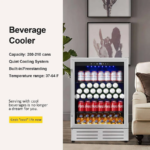 24 inch Panel Ready Beverage Fridge - Image 10