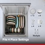 2-in-1 Top Load Dishwasher FOTILE - Image 8