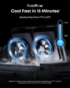 Anker SOLIX EverFrost 2 58L Electric Cooler|1× 288Wh LFP Battery Included - Image 7