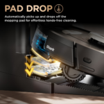 Shark PowerDetect 2-in-1 Robot Vacuum and Mop with NeverTouch Pro Base - Image 10
