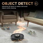 Shark PowerDetect 2-in-1 Robot Vacuum and Mop with NeverTouch Pro Base - Image 9