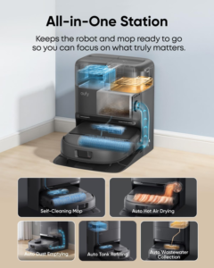 eufy C28 Robot Vacuum & Mop Combo - Image 6