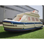 Double Deck Inflatable Electric Floating House Boat New Party Leisure Boat for Water Fun Activities - Factory Price - Image 4