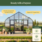 Vego Grand Pacific Greenhouse - 12.5ft Wide - Image 6