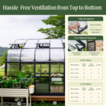 Vego Grand Pacific Greenhouse - 12.5ft Wide - Image 5
