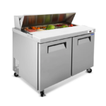 Avantco APT-48-HC 47" 2 Door Refrigerated Sandwich Prep Table - Image 2